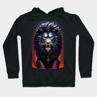 Evil gothic lion Hoodie